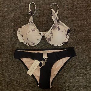 Zimmerman Athletic Mesh Overlay Bikini Set Women's Size 0 (Women's US Size 2-4)